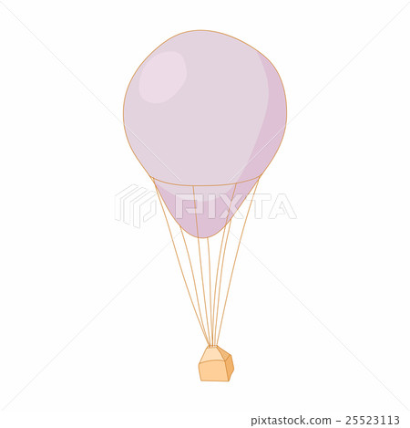 Parachute icon in cartoon style 25523113