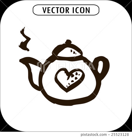 teapot with heart teapot with heart 25523128