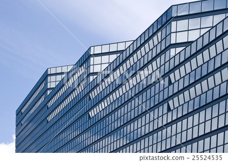 Exterior of Modern building at business area 25524535