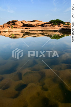 Sam panbok rock field, Grand canyon in Thailand Sam panbok rock field, Grand canyon in Thailand 25524542