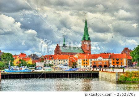 View of Saint Olaf Church in Helsingor, Denmark 25528702