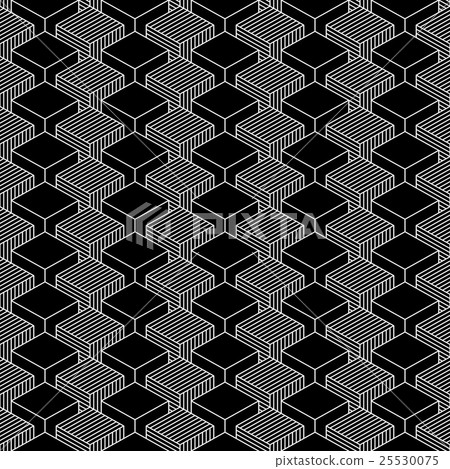 Seamless geometrical pattern vintage background 25530075