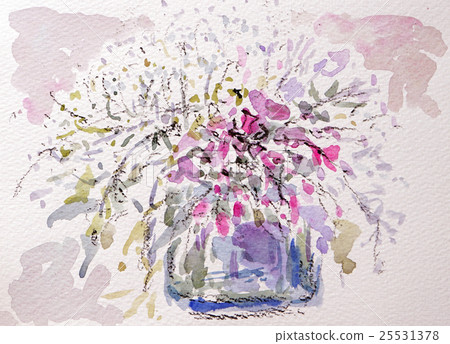 Sketch of flowers 25531378