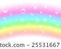 Rainbow and soap bubbles 25531667