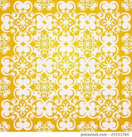 Seamless moroccan damask pattern 25531764