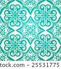 Seamless moroccan damask pattern 25531775