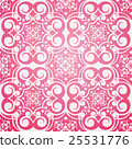 Seamless moroccan damask pattern 25531776
