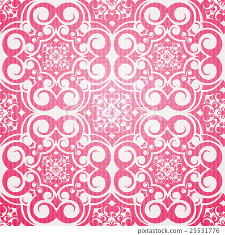 Seamless moroccan damask pattern 25531776