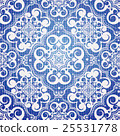 Seamless moroccan damask pattern 25531778