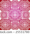 Seamless moroccan damask pattern 25531780
