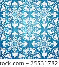 Seamless moroccan damask pattern 25531782