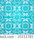 Seamless moroccan damask pattern 25531785