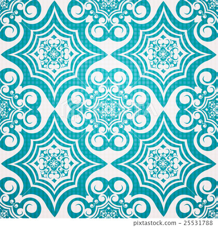 Seamless moroccan damask pattern Seamless moroccan damask pattern 25531788