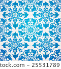 Seamless moroccan damask pattern 25531789