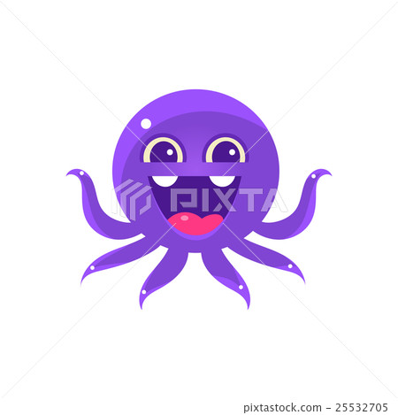 Ecstatic Funny Octopus Emoji Ecstatic Funny Octopus Emoji 25532705