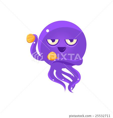 Funny Octopus Dancing With Castanets Emoji Funny Octopus Dancing With Castanets Emoji 25532711