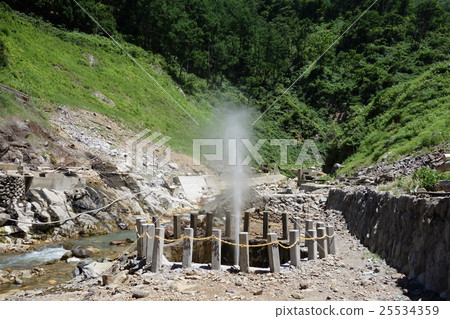 地獄谷溫泉泉水噴泉 地獄谷溫泉泉水噴泉 25534359