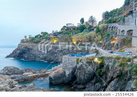 Cinque Terra. The coastline of the national park. Cinque Terra. The coastline of the national park. 25534426