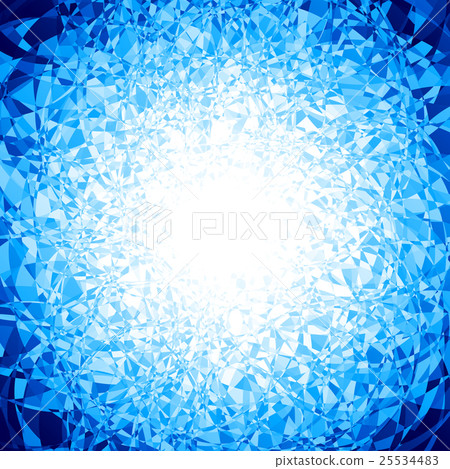 Vector blue ice background 25534483