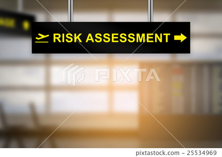 risk assessment on airport sign board 25534969