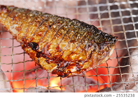 木炭烤鯖魚 木炭烤鯖魚 25535238