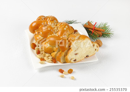 Czech Christmas braided bread 25535370