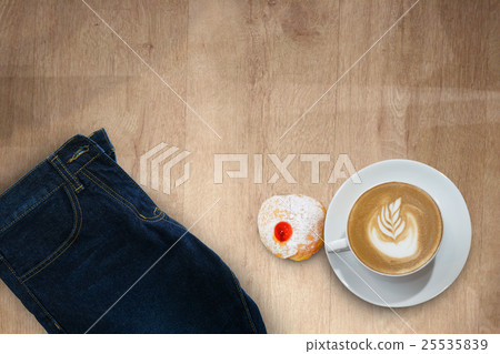 Breakfast before going to work as background Breakfast before going to work as background 25535839