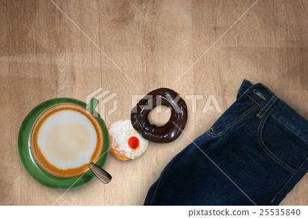 Breakfast before going to work as background Breakfast before going to work as background 25535840