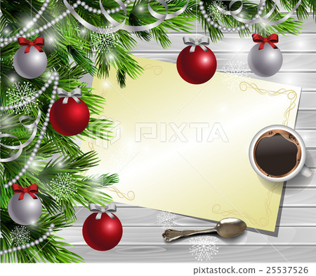 Christmas New Year design wooden background Christmas New Year design wooden background 25537526