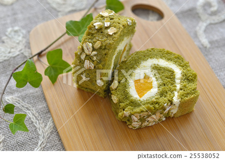 抹茶卷蛋糕 25538052