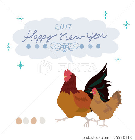 新年的卡片插圖 新年的卡片插圖 25538118