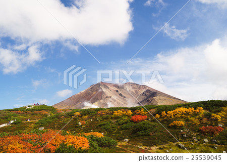 從Daisetsuzan Asahi-dake秋葉觀測所 從Daisetsuzan Asahi-dake秋葉觀測所 25539045