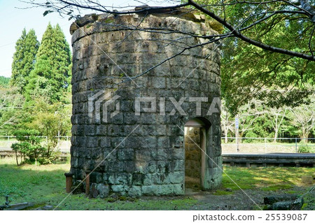 Water supply tower in SL age, located in Ohata station (Okubaki) on JR Kyushu Hosatsu Line 25539087