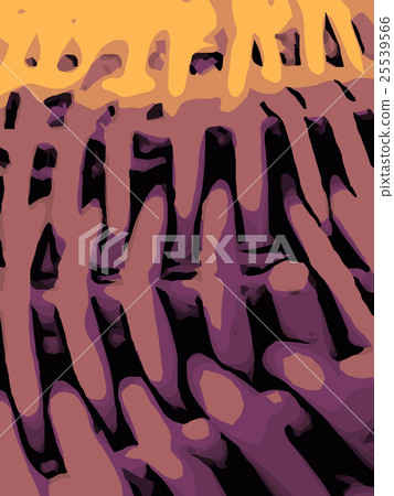 abstract wicker art colorful background for print 25539566