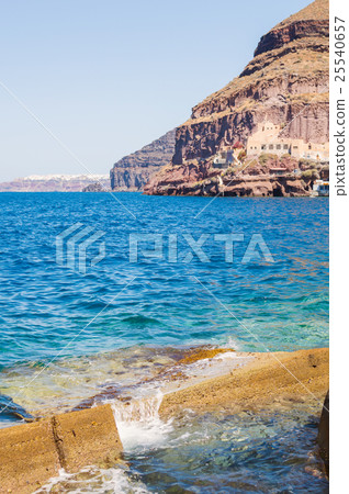 Old port Ammoudi of Oia village Santorini island Old port Ammoudi of Oia village Santorini island 25540657