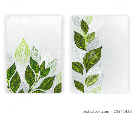 Design with tea leaves 25541426