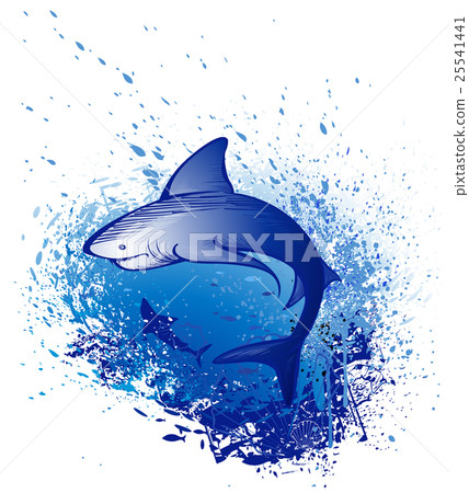 emerges white shark 25541441