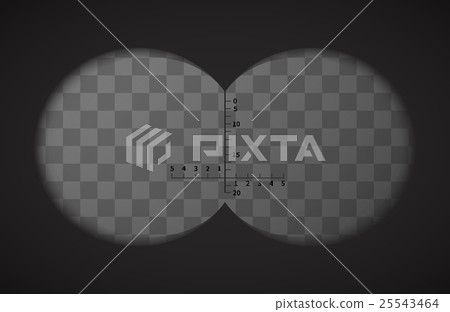View from the binoculars on transparent background View from the binoculars on transparent background 25543464