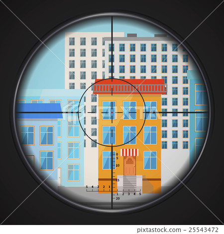 Sniper takes aim at house window 25543472