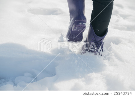 Walk in the snow 25543754