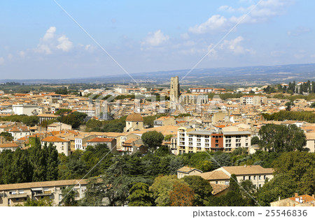 Panorama of Carcassonne lower town 25546836