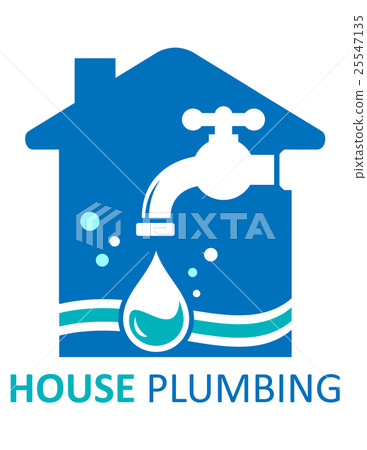 house plumbing symbol 25547135
