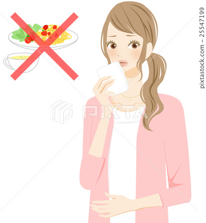 厭食症噁心的女人 25547199