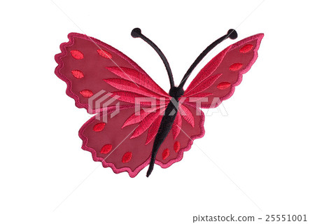 butterfly of red thread 25551001