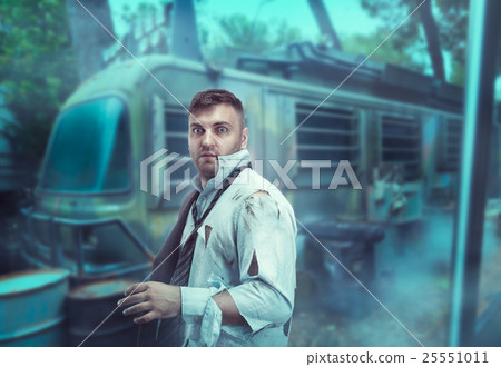 Man in ripped suit Man in ripped suit 25551011