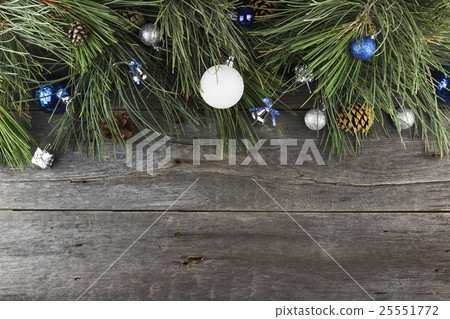 Fir-tree and Christmas jewelry 25551772