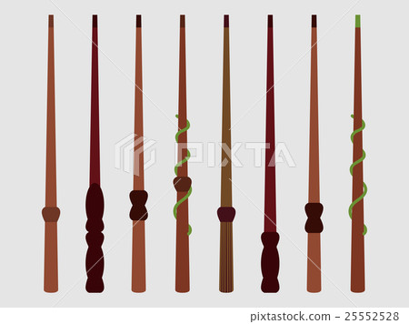 Magic wands. Magic and magical objects.  25552528