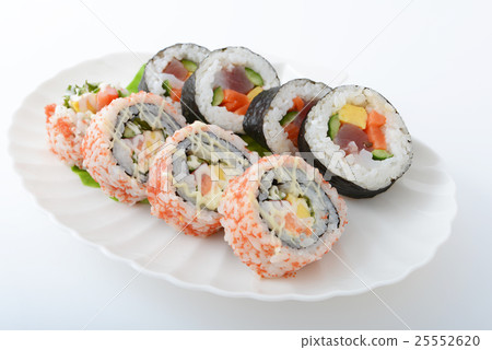 It looks tasty California roll winding 25552620