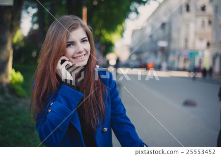 Lady for a walk Lady for a walk 25553452