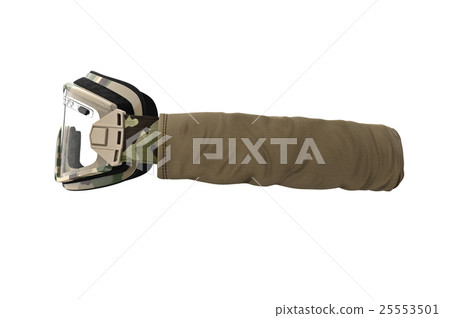 Military goggles, army, side view Military goggles, army, side view 25553501